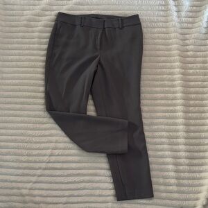 Ann Taylor Factory Charcoal Straight Leg Pants